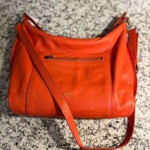 Orange fossil Purse